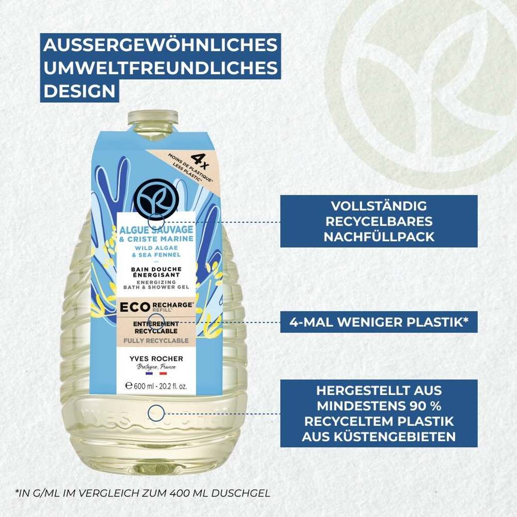 Nachfüllpack Duschgel Wildalge & Meerfenchel