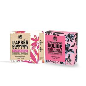 Festes Shampoo Glanz + Feste Haarspülung